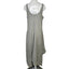Eileen Fisher Women's 100% Linen Asymmetrical Handkerchief Hem Dress