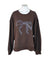 Scotch & Soda Long Sleeve Crew Neck Bow Print Sweater