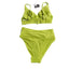 Knix Ruched Bikini Top & Ruched Bikini Bottoms