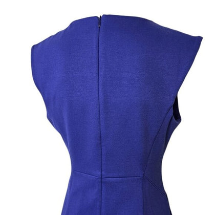 M.M. LaFleur Womens V-Neck Stretch Nylon Knit Dress