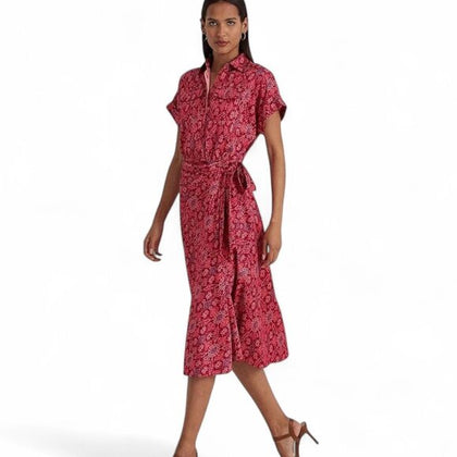 Lauren Ralph Lauren geo-print dress