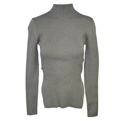 Aritzia Babaton Sculpt Knit Tie Back Long Sleeve Top