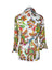 Lauren Ralph Lauren Paisley 3/4 Sleeve 100% Cotton Button Up Shirt