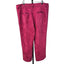 Anthropologie Avec Les Filles Pink Faux Suede Wide Leg Crop Pants