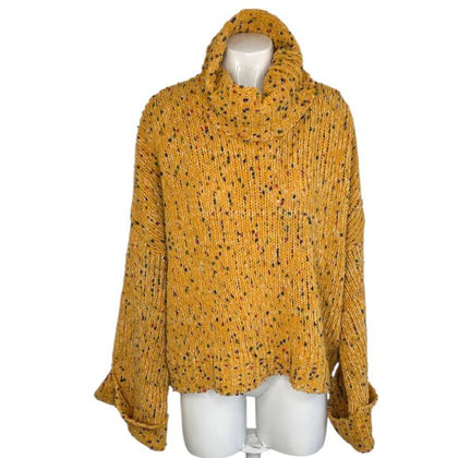 POL Chunky Knit Confetti Sweater