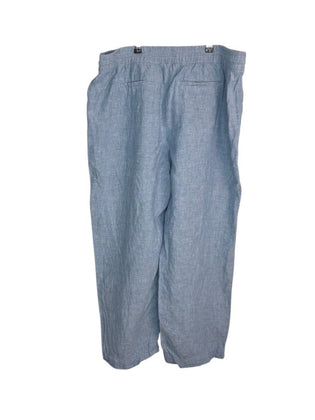 Athleta Retreat Linen High Rise Wide Leg Pant
