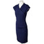 M.M. LaFleur Womens Drape Front Crossover Pencil Dress