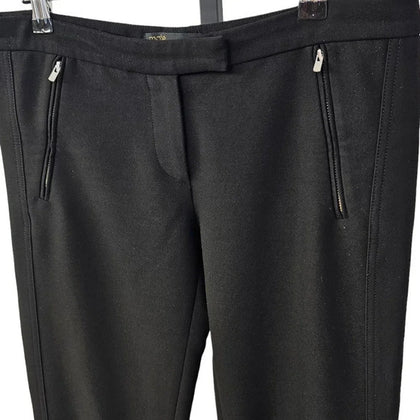 Maje Zip Pocket Skinny Trouser Pants