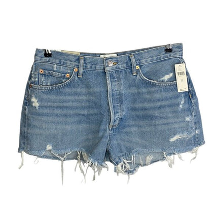 AGOLDE Parker Denim Fray Shorts