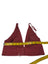 Siella Soft Lace Plunge Front Bra