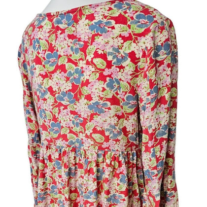 Denim & Supply Ralph Lauren Babydoll Floral Tunic Mini Dress