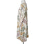 Tahari Womens 100% Linen  Leaf Print Flutter Sleeve Dress