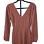 Aritzia Wilfred Ecoulement Long Sleeve V-Neck Textured Crepe Jumpsuit