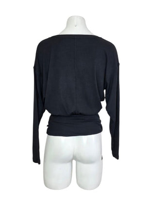 Lululemon Ribbed Modal-Silk Blend Long Sleeve Shirt