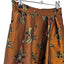 PINKO Women's A-Line Rooster Jacquard Metallic Skirt