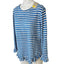 Boden Womens Dorothy 100% Linen Stripe Top