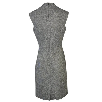 M.M. Lafleur Womens V-Neck Wool Blend Dress