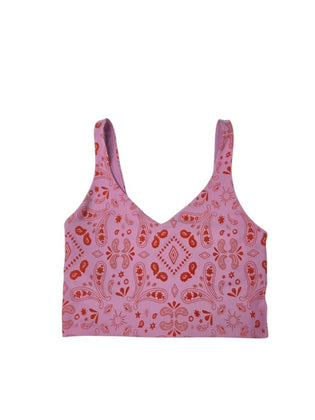 Aerie Offline Paisley Print Crop Tank