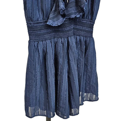 Revolve Finders Keepers Soraya Ruffle Fringe Trim Romper