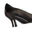 Stuart Weitzman Satin Ruffle Peep Toe Heels & Clutch