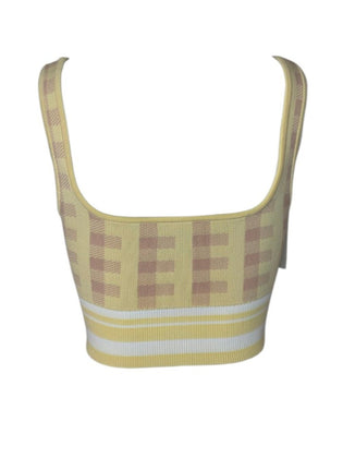 Babaton Sculpt Knit Crop Tank