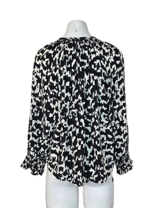 Rails Mariah Ebony Texture Blouse