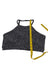 Buff Bunny Open Back High Neck Sports Bra / Swim Top