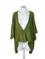 Oh My Gauze! Green Cotton Kimono Cardigan Top