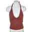 Gymshark x Whitney Simmons Eyelash Halter Neck Fluffy Top