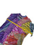 Jams World Long Sleeve V-Neck Multi Colored Blouse
