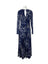 Farm Rio x Anthropologie Long-Sleeve Keyhole Maxi Dress