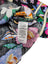 C&C California Square Neck Floral 100% Linen Puff Sleeve Blouse