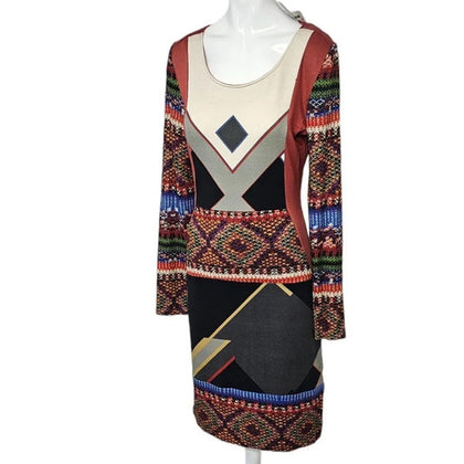 Desigual x Christian Lacroix Womens Long Sleeve  Printed Dress