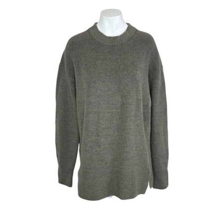 Lululemon Merino Wool-Blend Ribbed Crewneck Sweater