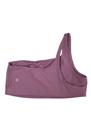 Lululemon Ribbed Nulu Asymmetrical Yoga Bra