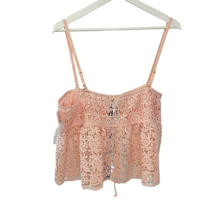 Anthropologie Crochet Lace Top