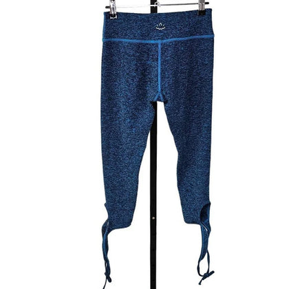 Beyond Yoga Womens Ankle Tie Crop Space Dye Leggings