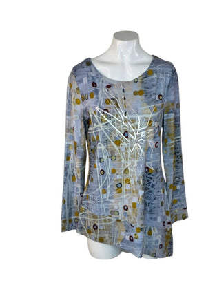 Simply Art Dolcezza Long Sleeve Asymmetrical Top