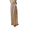 Lulu's Belle Etoile Rose  Gold Sequin Maxi Dress