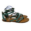 Garnet Hill Leather Strappy Ankle Sandal