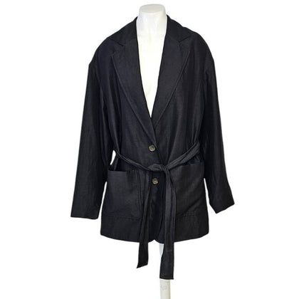 Aritzia Wilfred Novella Belted Oversized Blazer