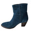 Garnet Hill Suede Zip Up Booties