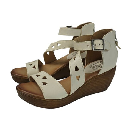 Miz Mooz Leather Wedge Sandals