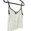 Anthropologie Maeve Contrast Piped Tank Top