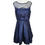 Eliza  J Fit & Flare Sequin Embroidered Dress