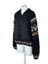 Anthropologie Fairisle Sweater Mix Bomber Jacket