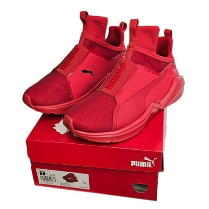 Puma Fierce 2 High Risk Red High Top Trainers
