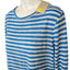 Boden Womens Dorothy 100% Linen Stripe Top