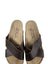 Roots Leather Slide Sandals