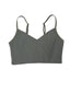 Aerie Ribbed V-Neck Medium Support Sports Bra
